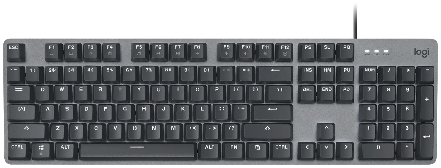 Лучшая бюджетная механическая клавиатура для скорости печати: Logitech K845